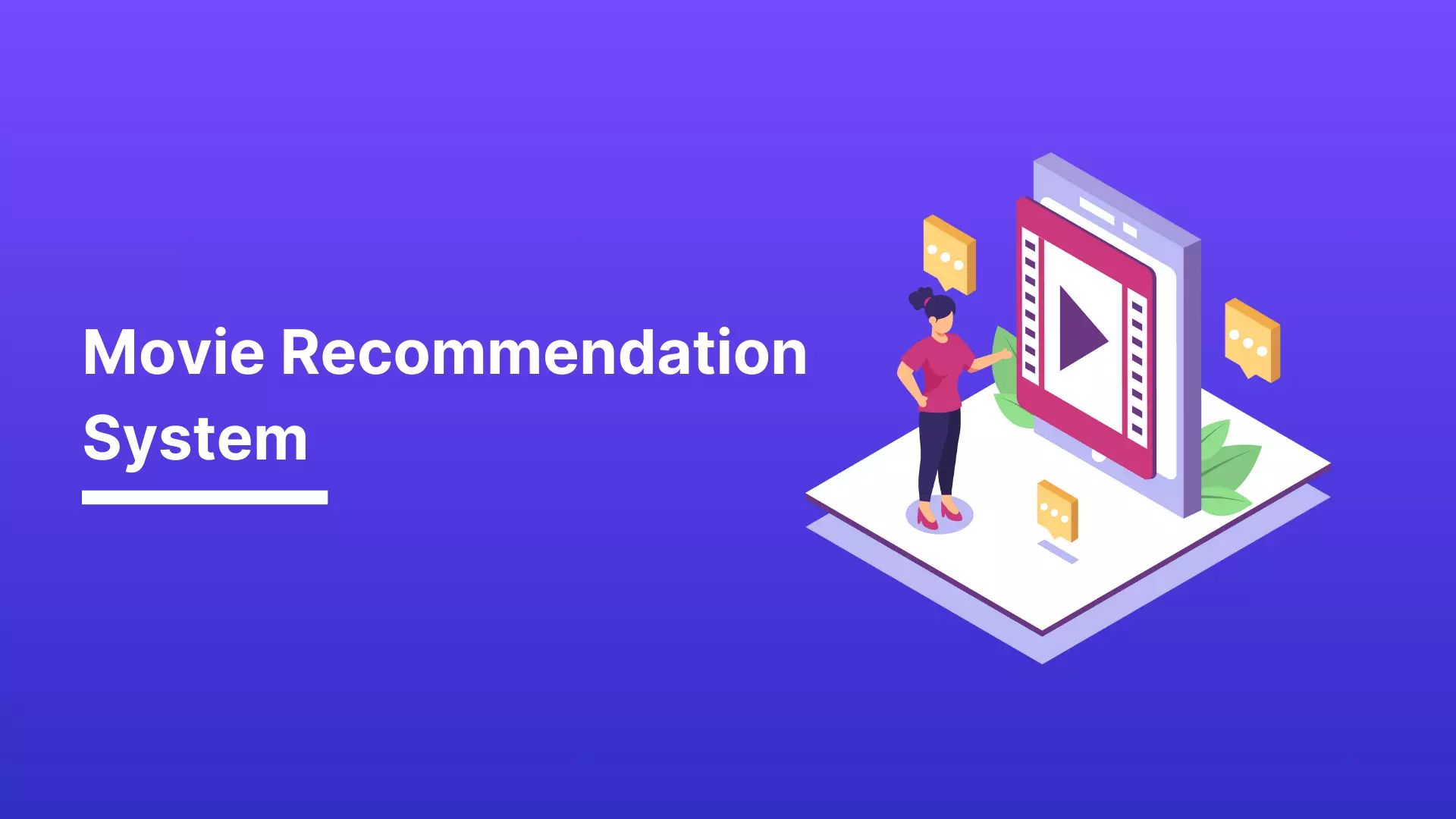 Movie Recommendation System Interface